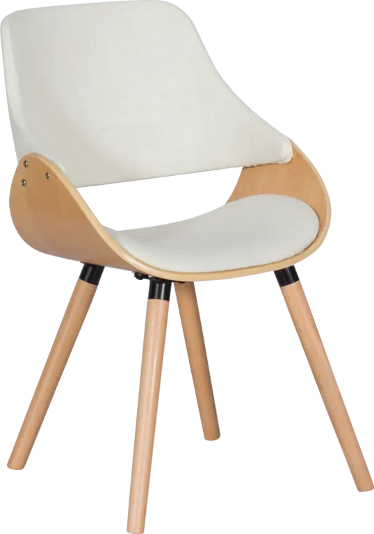 Kitchen chair with metal base